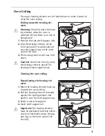 Preview for 37 page of Electrolux COMPETENCE E4000-1 Operating Instructions Manual