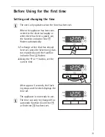 Preview for 11 page of Electrolux COMPETENCE E4101-4 Operating Instructions Manual