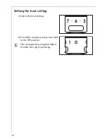 Preview for 14 page of Electrolux COMPETENCE E4101-4 Operating Instructions Manual