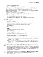 Preview for 39 page of Electrolux COMPETENCE E9971-4 User Manual