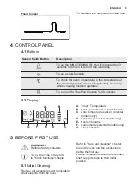 Preview for 9 page of Electrolux COP720X User Manual