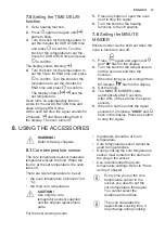 Preview for 13 page of Electrolux COP720X User Manual