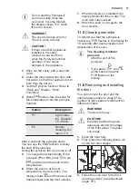 Preview for 37 page of Electrolux COP720X User Manual