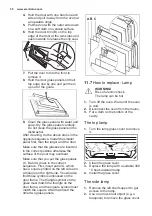 Preview for 38 page of Electrolux COP720X User Manual