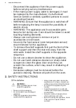 Preview for 4 page of Electrolux COP740X User Manual