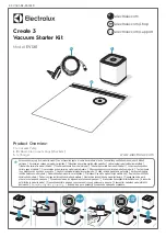 Electrolux Create 3 EVSK1 Instructions Manual preview