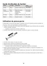 Preview for 20 page of Electrolux Create EHB1-6SS Instruction Book