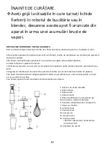 Preview for 83 page of Electrolux Create EHB1-6SS Instruction Book