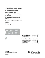 Preview for 1 page of Electrolux CS 110 Instruction Manual