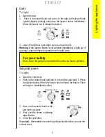 Предварительный просмотр 5 страницы Electrolux CSIG 417 Operating And Installation Instructions