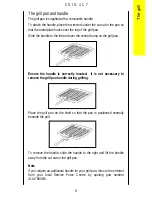 Предварительный просмотр 9 страницы Electrolux CSIG 417 Operating And Installation Instructions