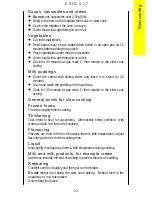 Предварительный просмотр 23 страницы Electrolux CSIG 417 Operating And Installation Instructions