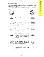 Предварительный просмотр 27 страницы Electrolux CSIG 417 Operating And Installation Instructions