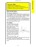 Предварительный просмотр 33 страницы Electrolux CSIG 417 Operating And Installation Instructions