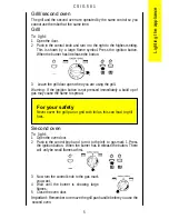 Предварительный просмотр 5 страницы Electrolux CSIG 501 Installation Instructions Manual