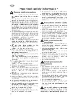 Preview for 4 page of Electrolux CT 235 Instruction Book