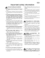 Preview for 4 page of Electrolux CV 850 S/2 Instruction Book