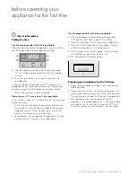 Предварительный просмотр 5 страницы Electrolux CVE612 User Manual