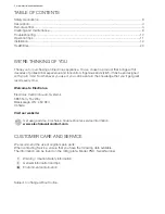 Preview for 2 page of Electrolux CXH09HL1W User Manual