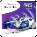 Electrolux CycloneXL Manual preview