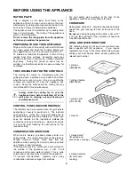 Preview for 6 page of Electrolux D67000VF Installation And Operating Instructions Manual