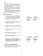 Preview for 11 page of Electrolux D67000VF Installation And Operating Instructions Manual