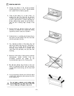 Preview for 15 page of Electrolux D67000VF Installation And Operating Instructions Manual