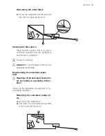 Предварительный просмотр 9 страницы Electrolux DAGL55 Operating Insructions