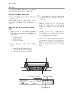 Предварительный просмотр 16 страницы Electrolux DAGL55 Operating Insructions