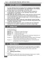 Preview for 8 page of Electrolux DAV75X Installation And Use Manual