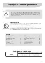 Preview for 27 page of Electrolux DB52 Instruction Manual