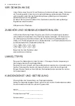 Preview for 8 page of Electrolux DBGL1030CN User Manual