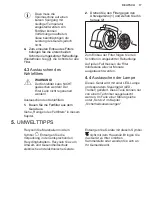 Preview for 17 page of Electrolux DBL5236CN User Manual