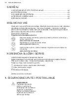 Предварительный просмотр 42 страницы Electrolux DBL5236CN User Manual