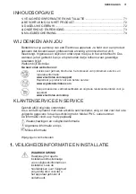 Предварительный просмотр 71 страницы Electrolux DBL5236CN User Manual