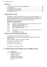 Предварительный просмотр 100 страницы Electrolux DBL5236CN User Manual