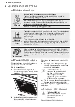 Предварительный просмотр 106 страницы Electrolux DBL5236CN User Manual