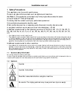 Preview for 5 page of Electrolux DC6-14HP Installation Manual