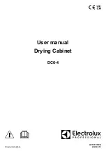 Preview for 1 page of Electrolux DC6-4 User Manual