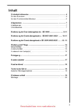 Preview for 3 page of Electrolux DD 8625 Operating And Installation Instructions