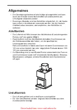 Preview for 7 page of Electrolux DD 8625 Operating And Installation Instructions