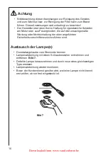 Preview for 16 page of Electrolux DD 8625 Operating And Installation Instructions