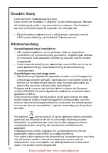 Preview for 22 page of Electrolux DD 8625 Operating And Installation Instructions