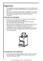 Предварительный просмотр 26 страницы Electrolux DD 8625 Operating And Installation Instructions