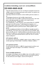 Preview for 32 page of Electrolux DD 8625 Operating And Installation Instructions