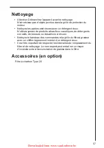 Preview for 57 page of Electrolux DD 8625 Operating And Installation Instructions