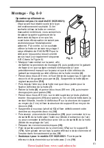 Preview for 61 page of Electrolux DD 8625 Operating And Installation Instructions