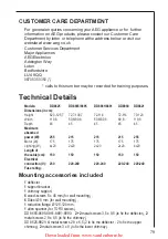 Preview for 79 page of Electrolux DD 8625 Operating And Installation Instructions