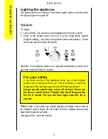 Preview for 4 page of Electrolux DDO60GA Owner'S Manual