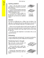 Preview for 8 page of Electrolux DDO60GA Owner'S Manual